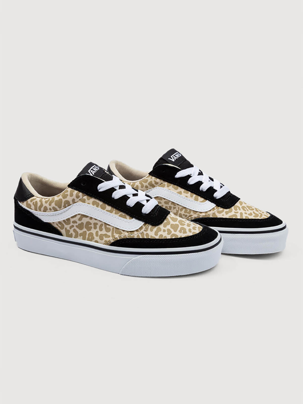Zapatilla Junior (8 a 14 años) Brooklyn Ls Negro Vans