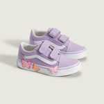 Zapatilla Niño (5 a 12 años) Old Skool V Morado Vans