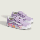 Zapatilla Niño (5 a 12 años) Old Skool V Morado Vans