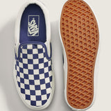 Zapatilla Adulto Slip On Checker Azul Vans