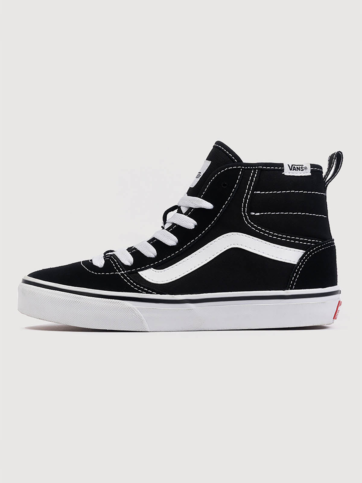 Zapatilla Junior (8 a 14 años) Ashwood Hi Negro Vans