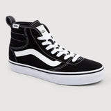 Zapatilla Junior (8 a 14 años) Ashwood Hi Negro Vans