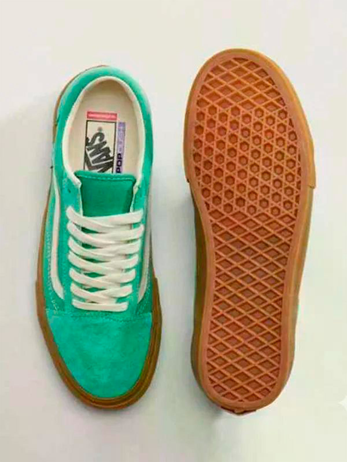 Zapatilla Adulto Skate Old Skool Verde Vans