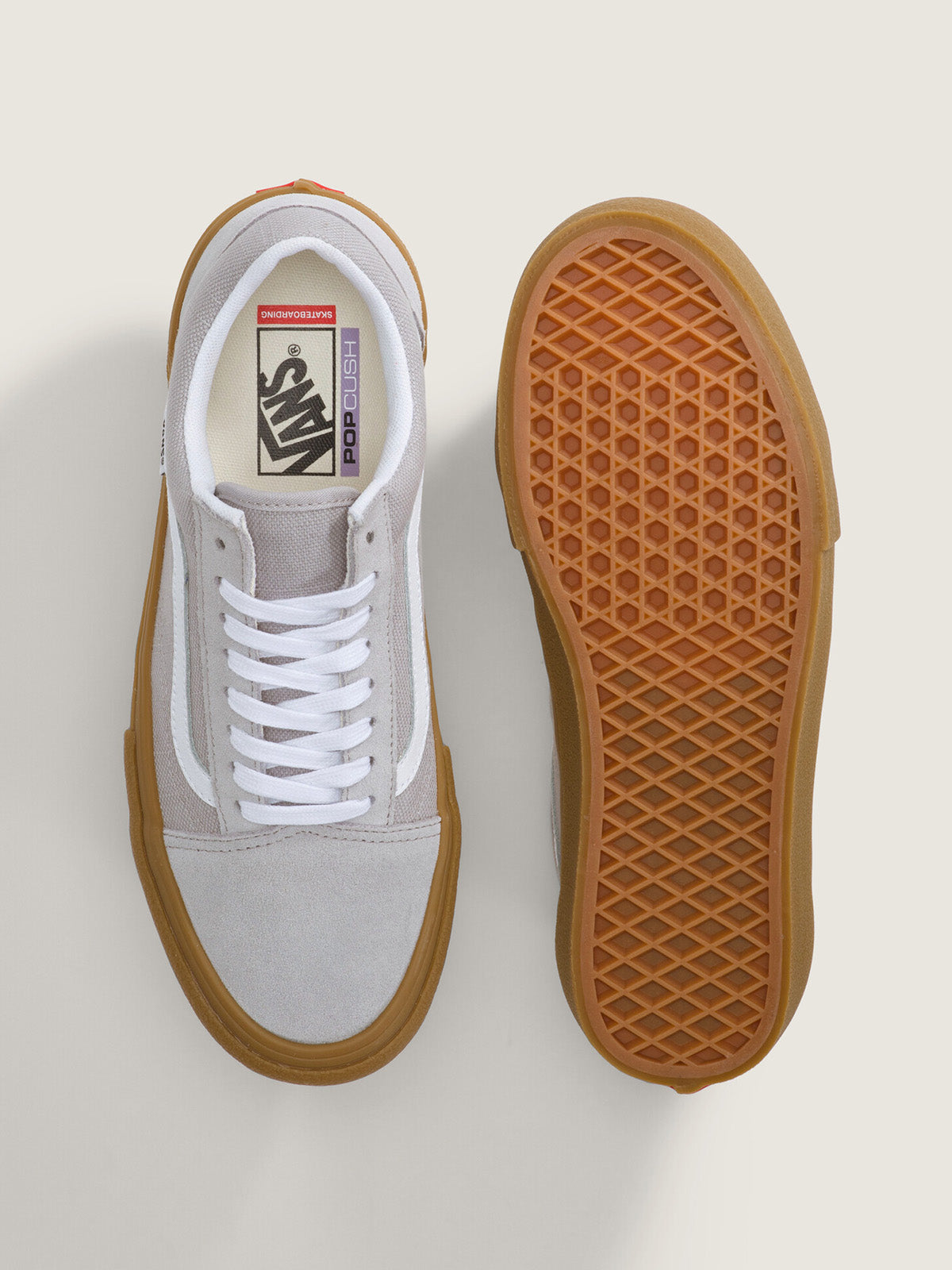 Zapatilla Adulto Skate Old Skool Gris Vans