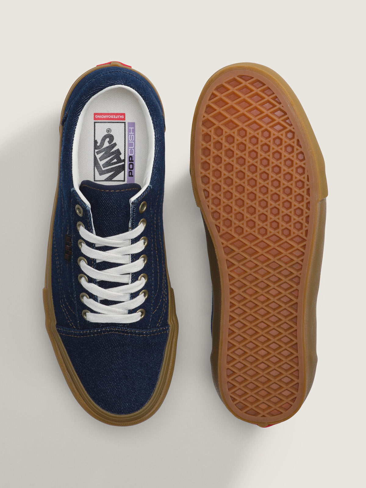 Zapatilla Hombre Skate Old Skool Azul Vans