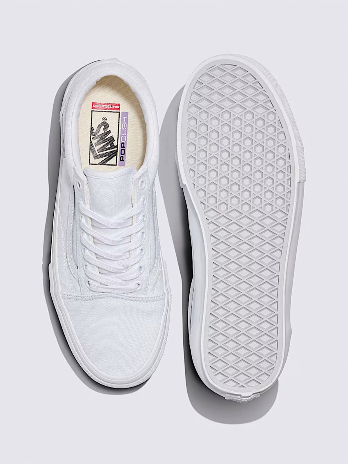 Zapatilla Hombre Skate Old Skool Blanco Vans