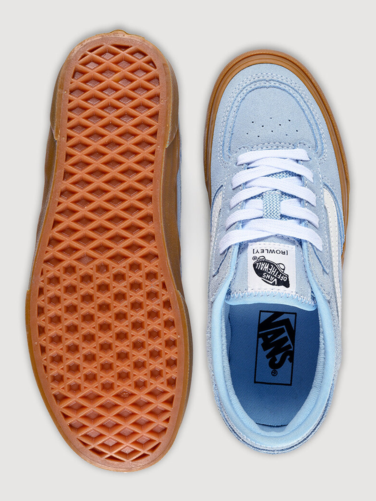 Zapatilla Adulto Rowley Classic Celeste Vans