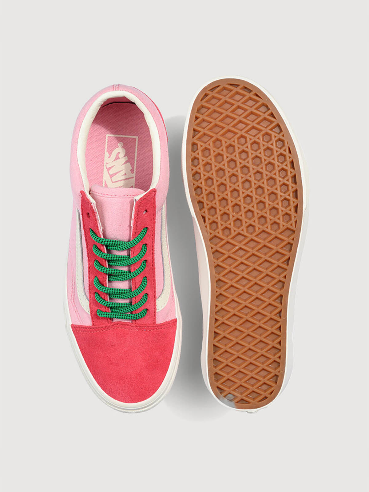 Zapatilla Mujer Old Skool Rojo Vans