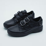 Zapatilla Mujer Premium Old Skool Buckle Negro Vans