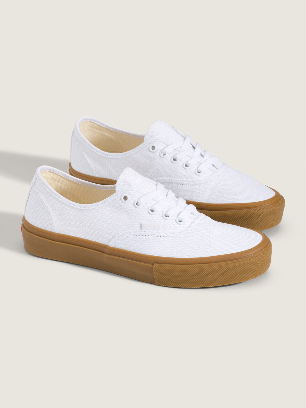 Zapatilla Hombre Skate Authentic Blanco Vans