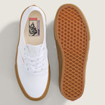Zapatilla Hombre Skate Authentic Blanco Vans