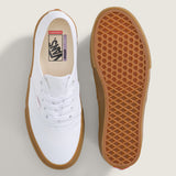 Zapatilla Hombre Skate Authentic Blanco Vans