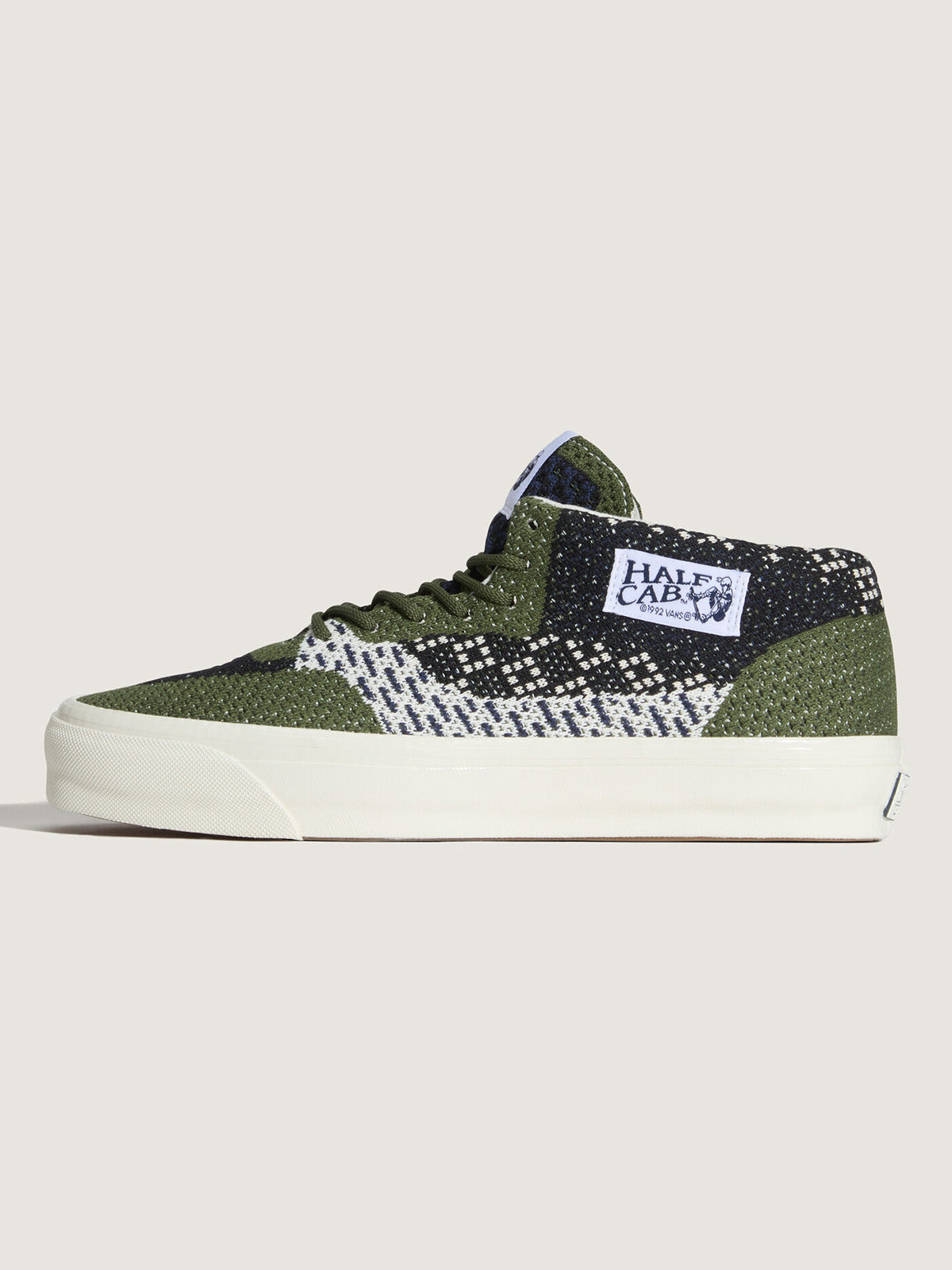 Zapatilla Hombre Skate Half Cab Premium Verde Vans