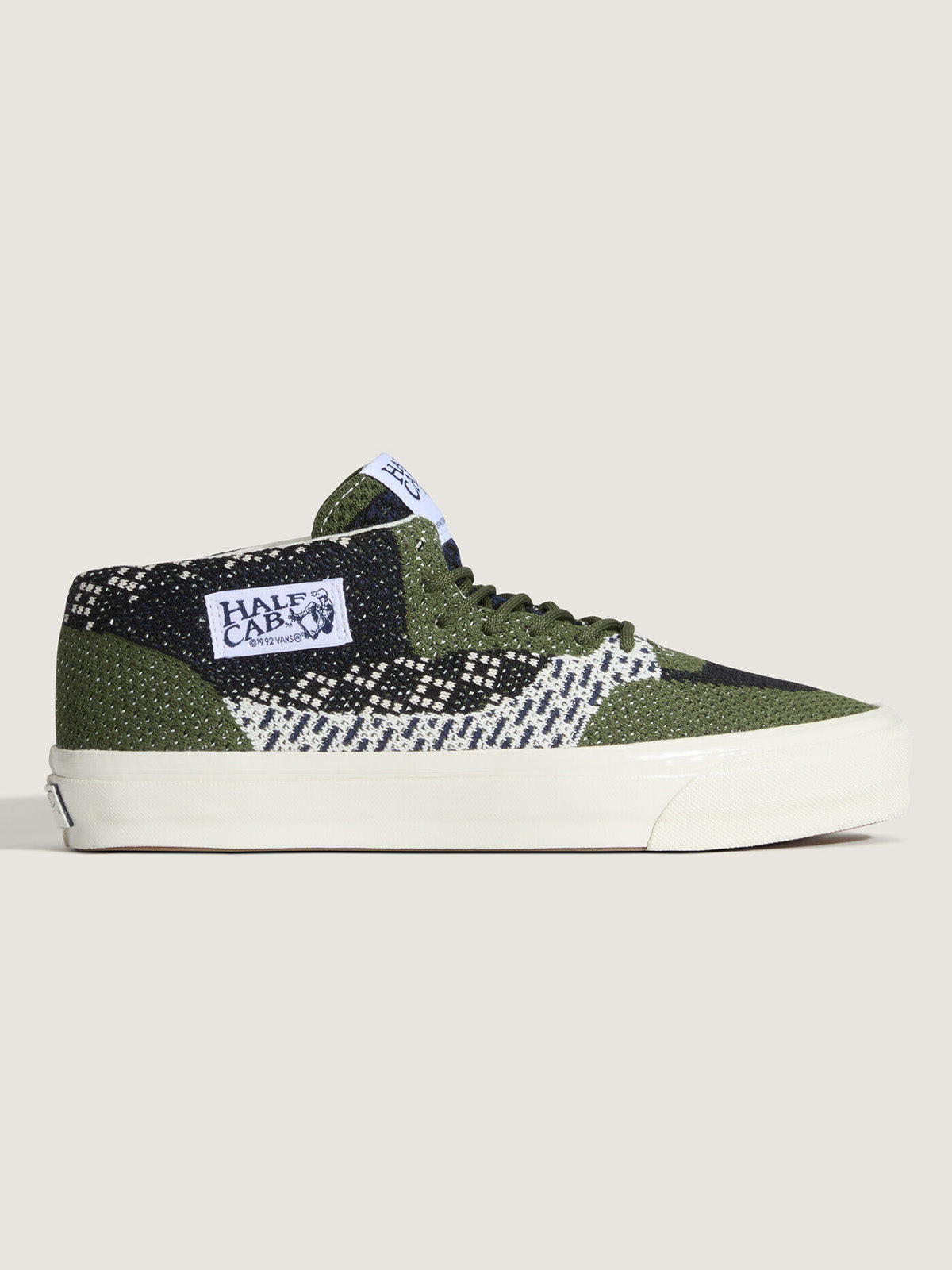 Zapatilla Hombre Skate Half Cab Premium Verde Vans