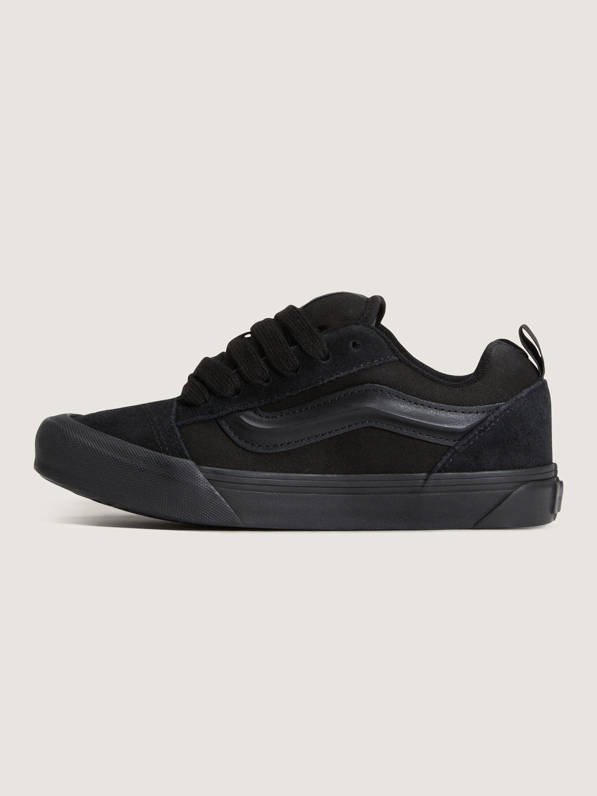 Zapatilla Junior (8 a 14 años) Knu Skool Negro Vans