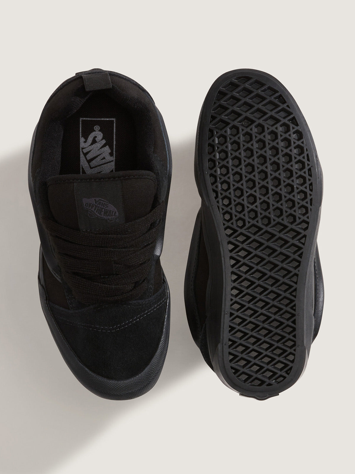 Zapatilla Junior (8 a 14 años) Knu Skool Negro Vans