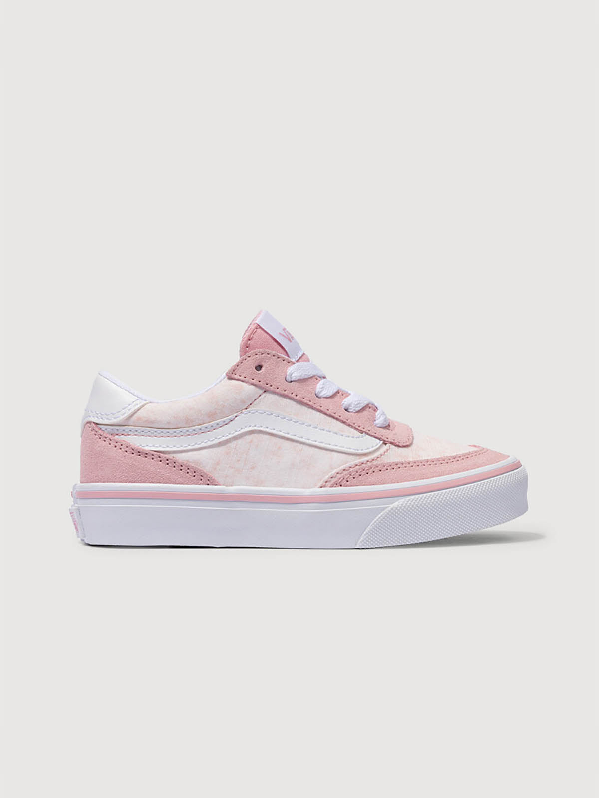 Zapatilla Niño (5 a 12 años) Brooklyn Ls Rosado Vans