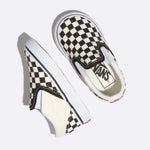 Zapatillas TD Classic Slip-On (1-4 AñOs) Blk&WhtChckerboard/Wht