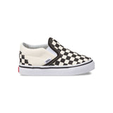 Zapatillas TD Classic Slip-On (1-4 AñOs) Blk&WhtChckerboard/Wht
