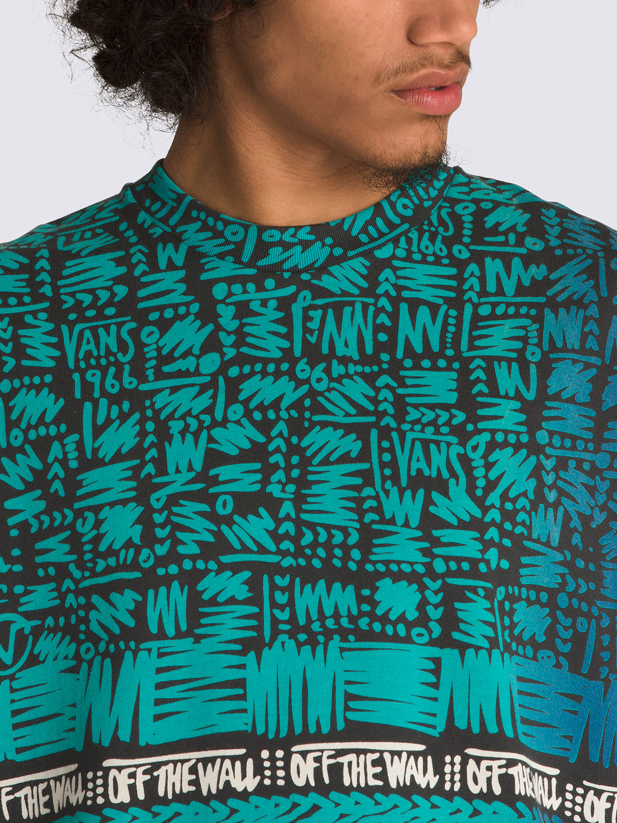 Polera M/C Hombre Rowan Zorilla Azul Vans