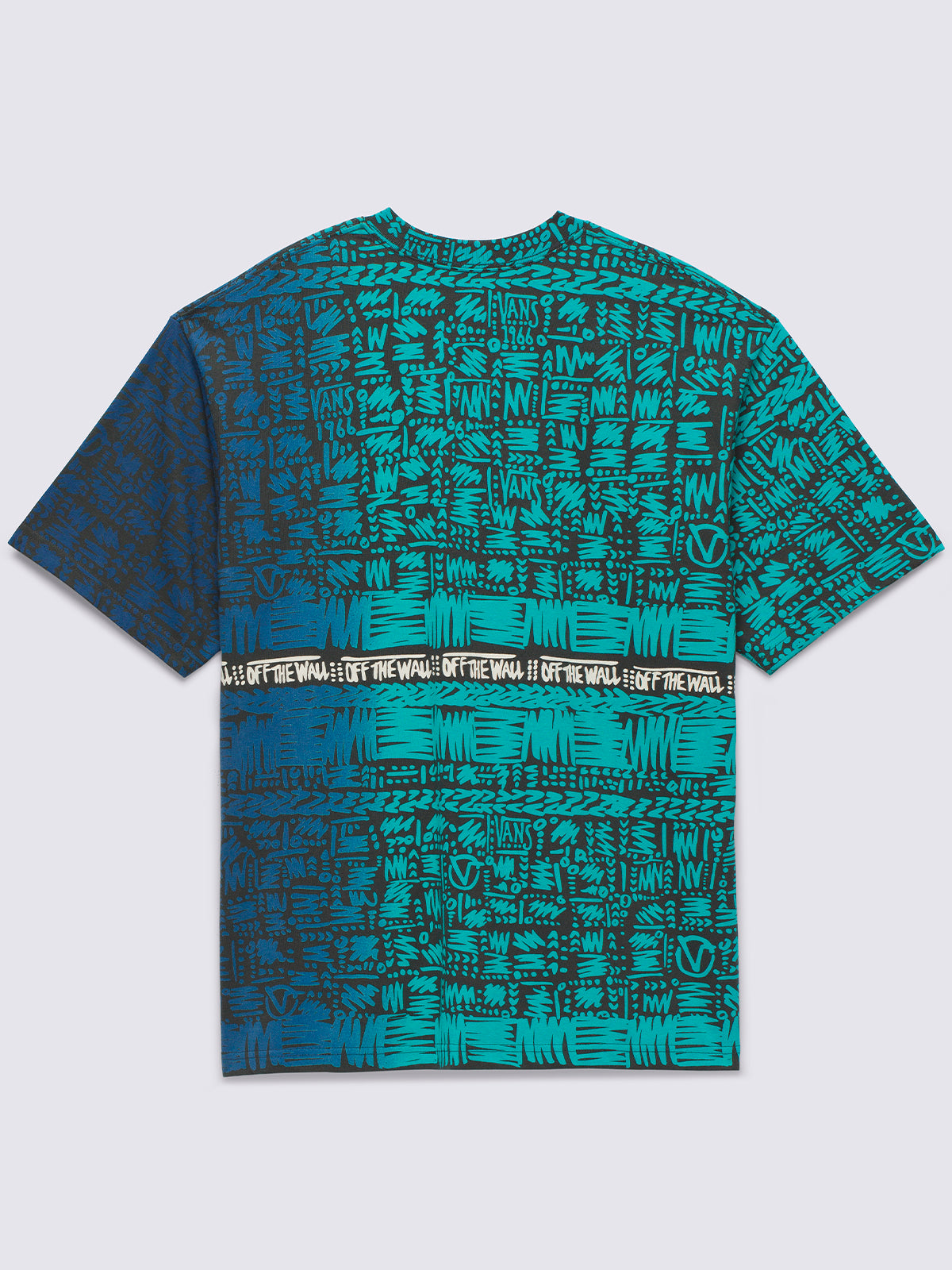 Polera M/C Hombre Rowan Zorilla Azul Vans