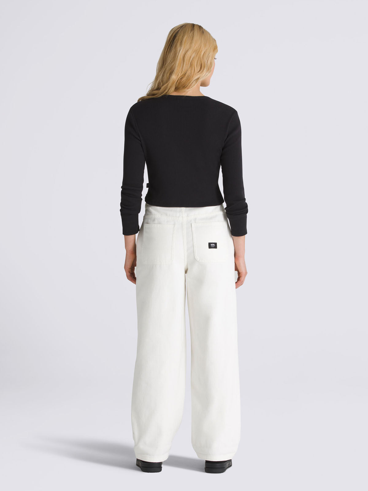 Pantalon Mujer CurbSide Pant Blanco Vans