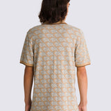 Polera M/C Hombre Lewis Mills Beige Vans