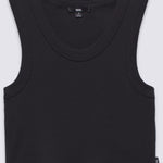 Polera Sin Mangas Mujer Drew Rib Tank Negro Vans