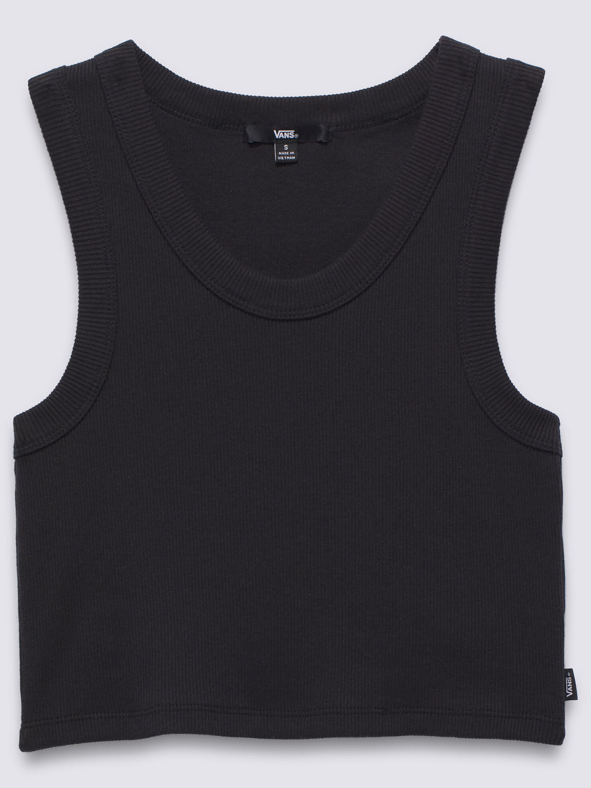 Polera Sin Mangas Mujer Drew Rib Tank Negro Vans