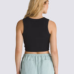 Polera Sin Mangas Mujer Drew Rib Tank Negro Vans