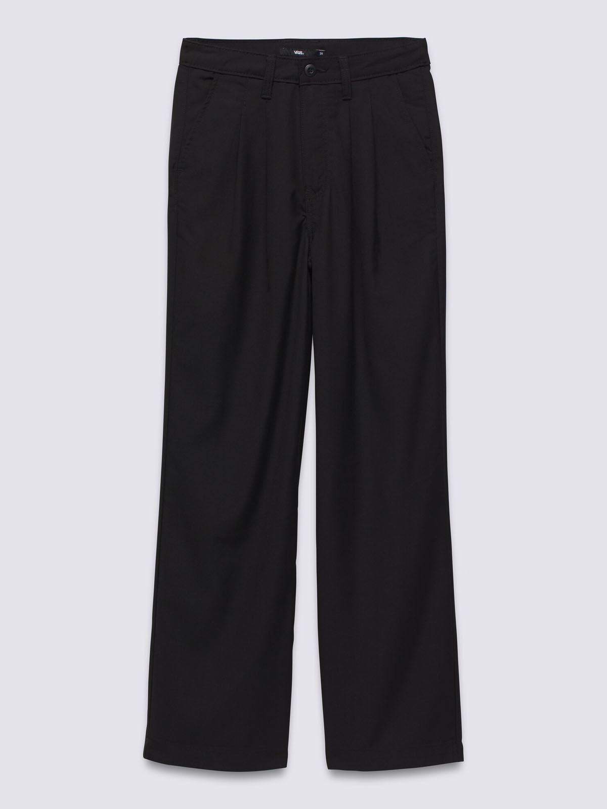 Pantalon Mujer AlDer Relaxed Pleate Negro Vans