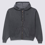 Poleron Mujer Everyday Os Zip Hood Negro Vans