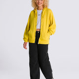 Poleron Mujer Everyday Os Zip Hood MOstaza Vans
