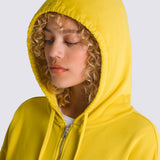 Poleron Mujer Everyday Os Zip Hood MOstaza Vans