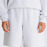 Short Mujer Elevated Double Knit  Blanco Vans