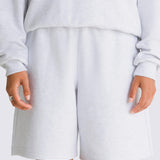 Short Mujer Elevated Double Knit  Blanco Vans