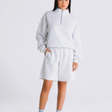 Short Mujer Elevated Double Knit  Blanco Vans