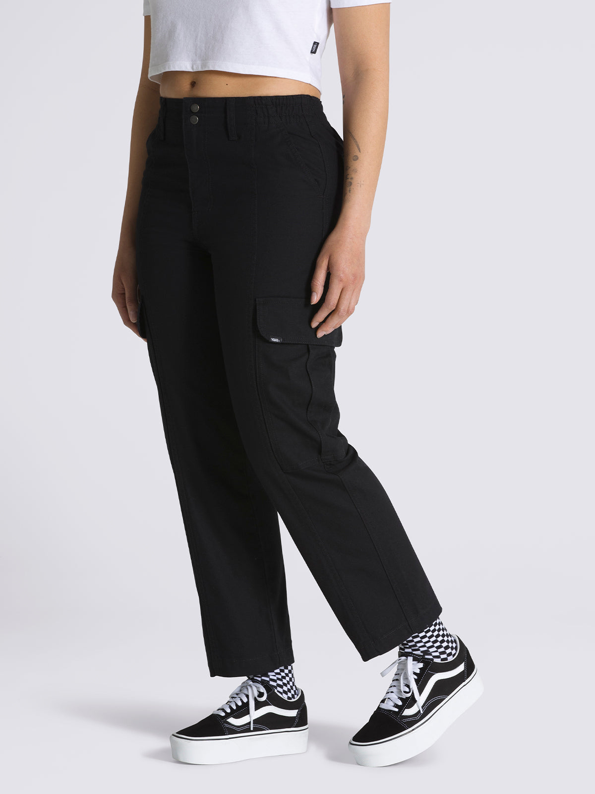Pantalón Mujer Sidewalk Negro Vans