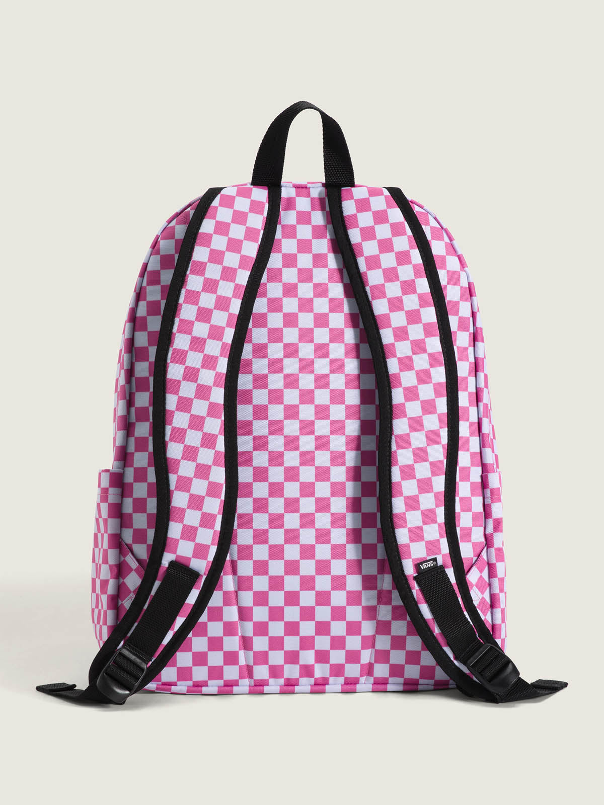 Mochila Adulto Old Skool Check Back Rosado Vans