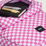 Mochila Adulto Old Skool Check Back Rosado Vans