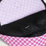 Mochila Adulto Old Skool Check Back Rosado Vans