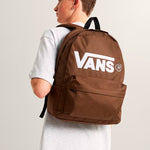 Mochila Adulto Old Skool Velcro Café Vans