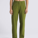 Pantalon Mujer Union Relaxed Carpen Oliva Vans
