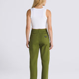 Pantalon Mujer Union Relaxed Carpen Oliva Vans