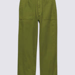 Pantalon Mujer Union Relaxed Carpen Oliva Vans