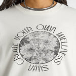 Polera M/C Mujer Earthbpund Outsized Negro Vans