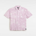 Camisa Manga Corta Hombre Vans Camp Loose Coll Morado Vans