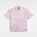 Camisa Manga Corta Hombre Vans Camp Loose Coll Morado Vans