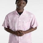 Camisa Manga Corta Hombre Vans Camp Loose Coll Morado Vans