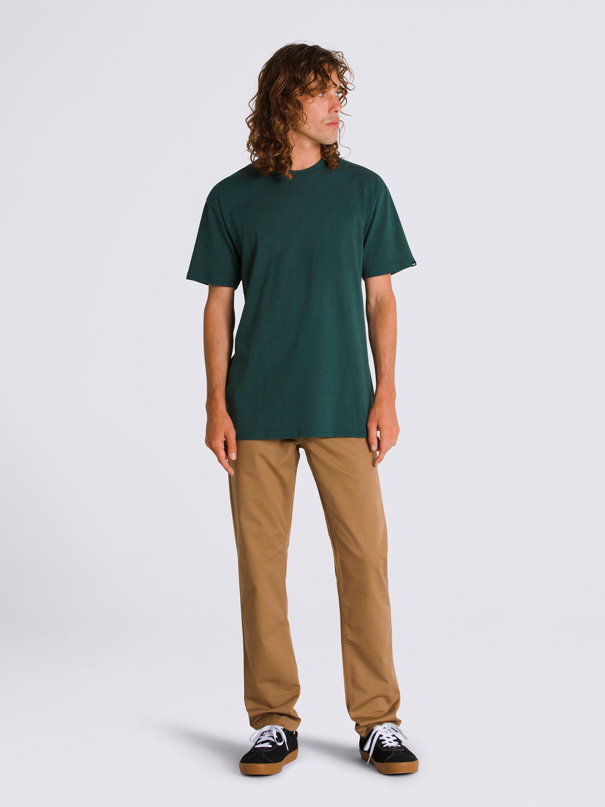 Pantalon Hombre Authentic Chino Slim Café Oscuro Vans